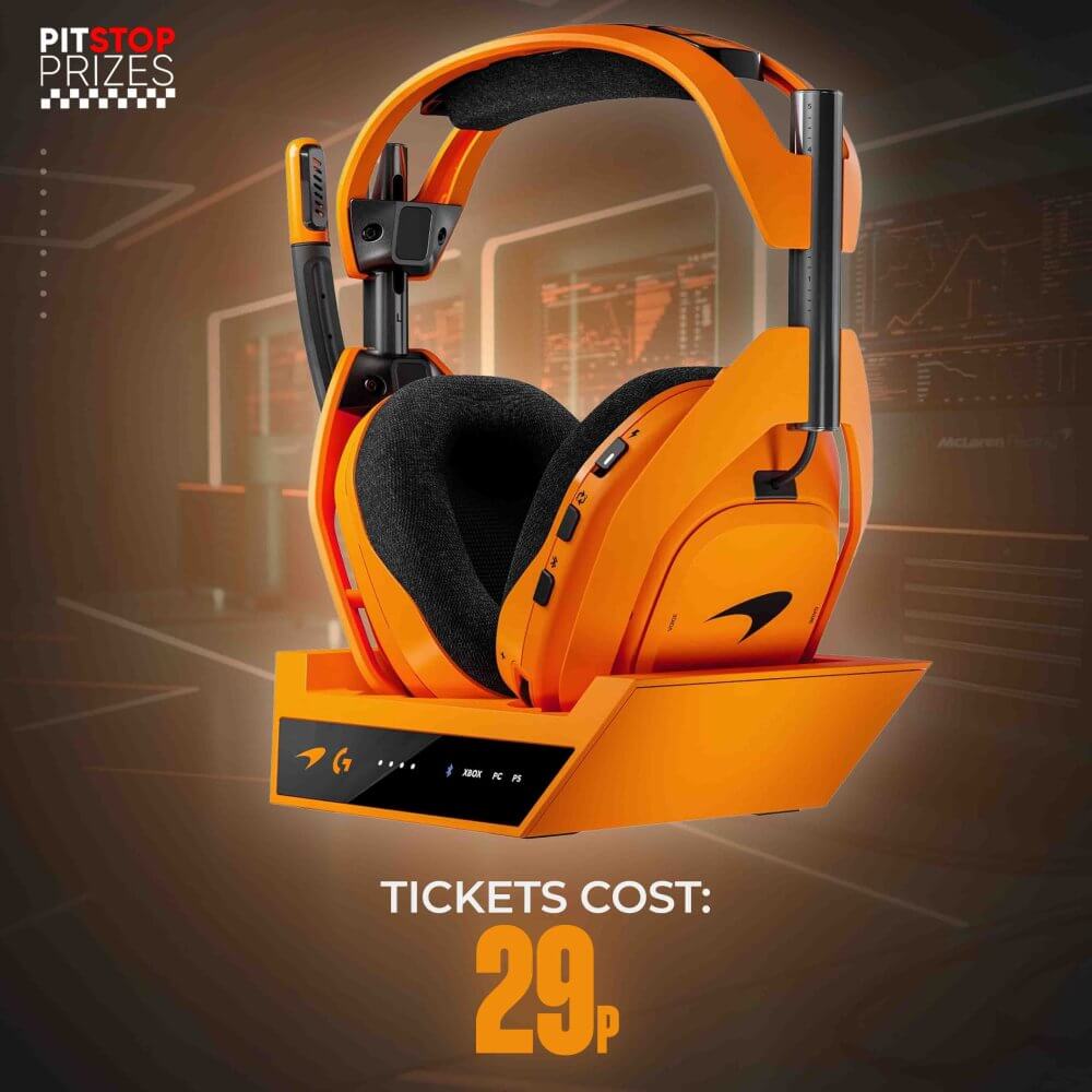 29p: A50 X Mclaren Racing Edition Wireless Gaming Headset + Base Station