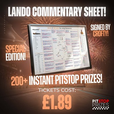 £1:89: LANDO COMMENTARY SHEETS! SPECIAL EDITION!