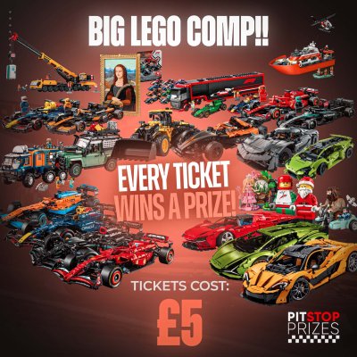 £5: EVERY TICKET WINS A PRIZE! HUGE LEGO COMP!!