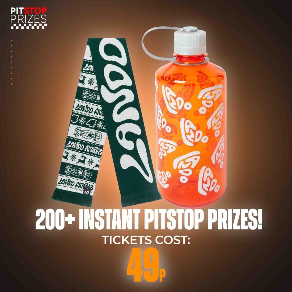 49p: ALL NEW LANDO SCARF & BOTTLE! 200+ INSTANT WINS!
