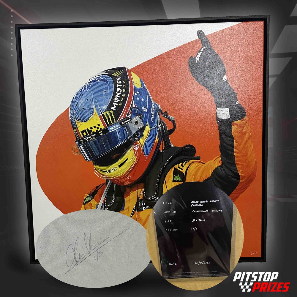 £1.95: PIASTRI FRAMED ART! 1 OF 5! 500+ INSTANT PRIZES! - Image 3