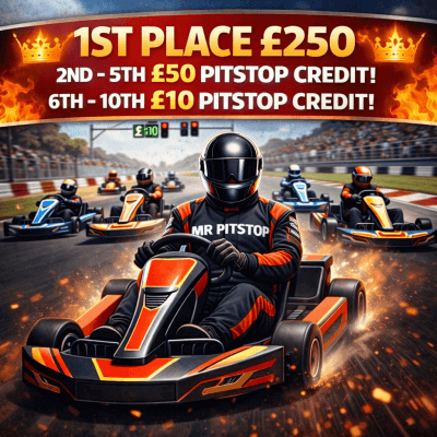 £5: GO KART RACE! TOP 10 ALL WIN A PRIZE! £250 1ST PLACE!