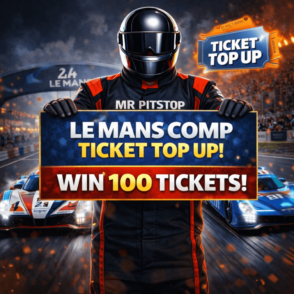 10p: 100 TICKETS INTO LE MANS COMP!