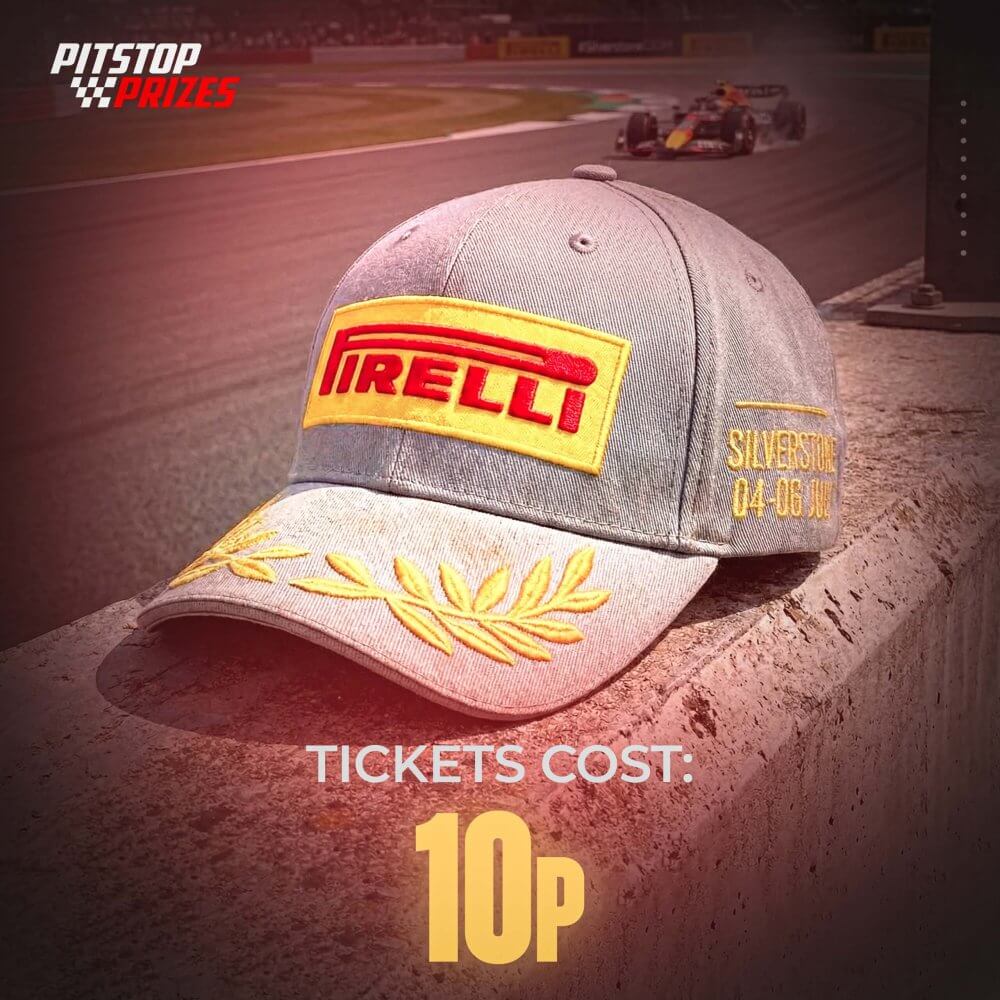 10p: BRITISH RACE PIRELLI PODIUM CAP!