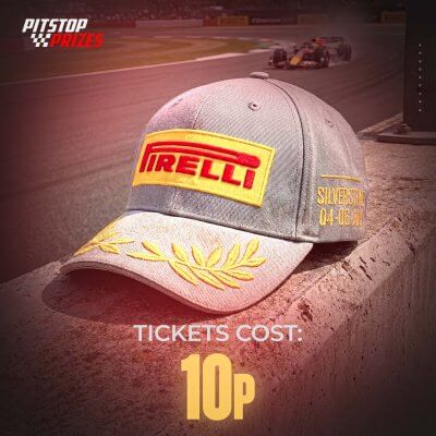 10p: BRITISH RACE PIRELLI PODIUM CAP!