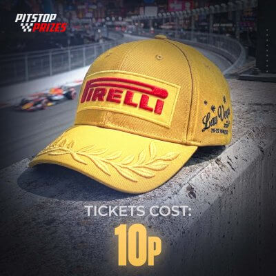 10p: LAS VEGAS PIRELLI PODIUM CAP!