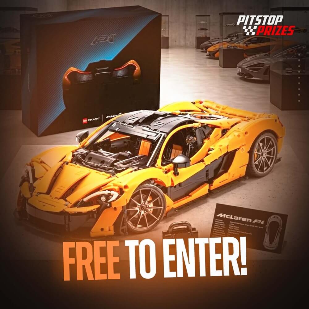FREE TO ENTER: MCLAREN P1 LEGO SET!