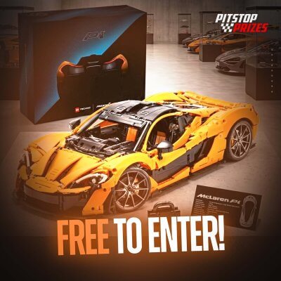 FREE TO ENTER: MCLAREN P1 LEGO SET!