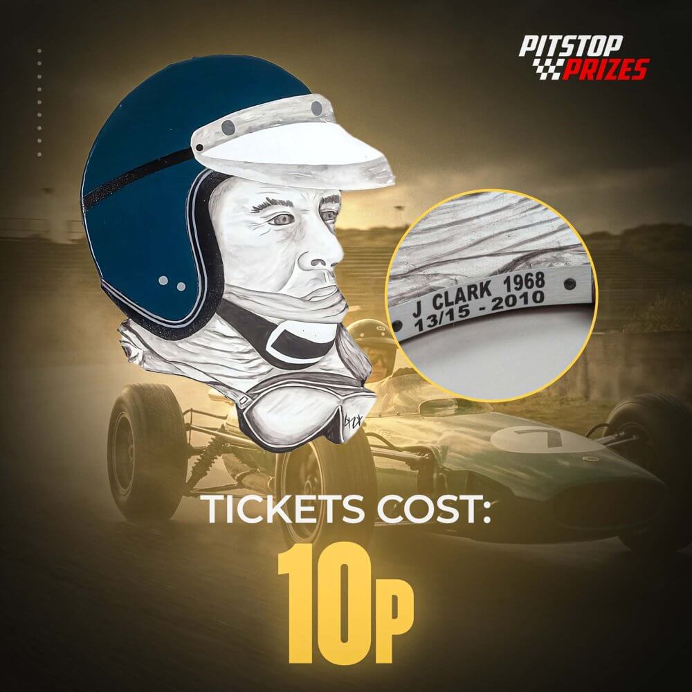 10p: LIMITED EDITION ARTWORK! Jim Clark