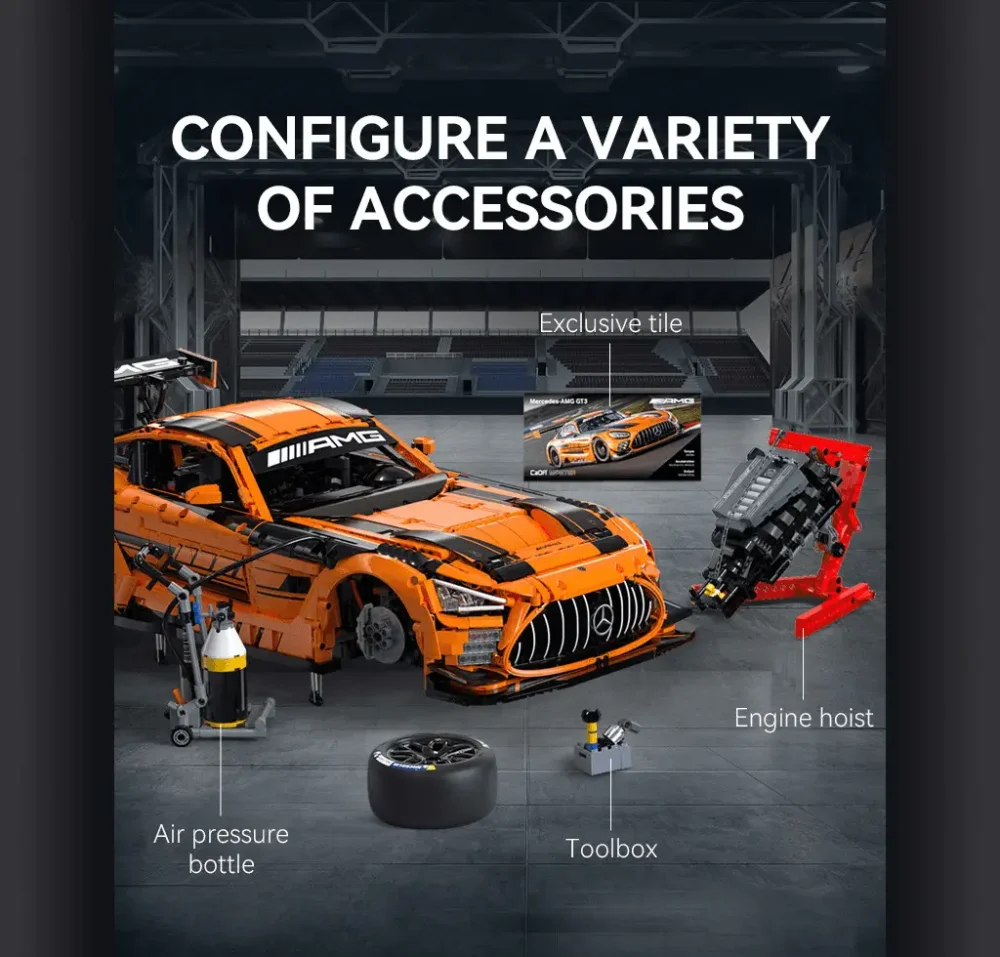 29p: CaDA 1/8 Mercedes-AMG GT3 or £250 CASH! - Image 2