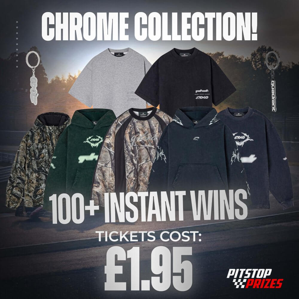 £1.95: ALL NEW QUADRANT CHROME COLLECTION! 100+ INSTANT PRIZES!
