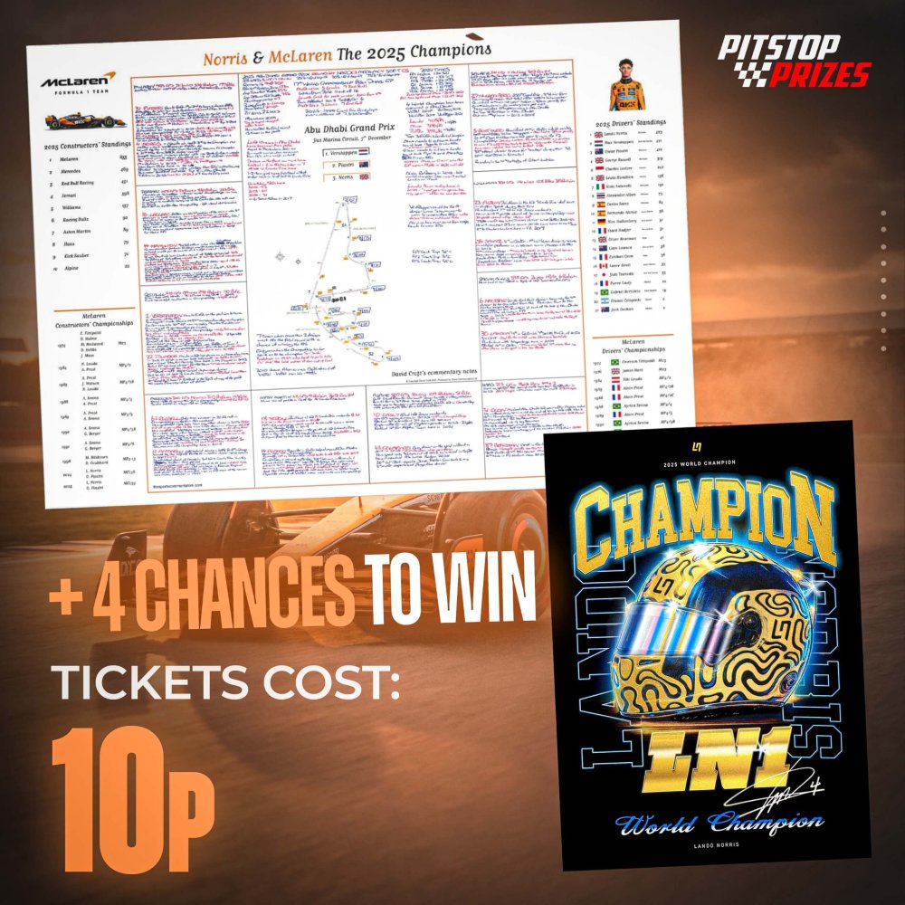 10p: SPECIAL EDITION ABU DHABI COMMENTARY SHEET + 5 CHANCES TO WIN A LN1 POSTER!