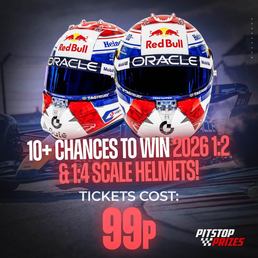 99p: ALL NEW VERSTAPPEN HELMETS! 1:2 & 1:4 SCALE!