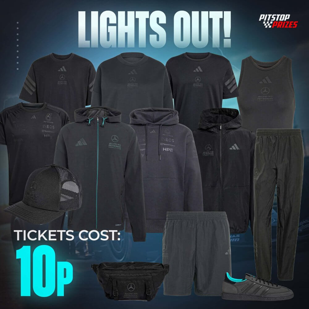 10p: ALL NEW MERCEDES LIGHTS OUT MERCH! 25+ CHANCES TO WIN!