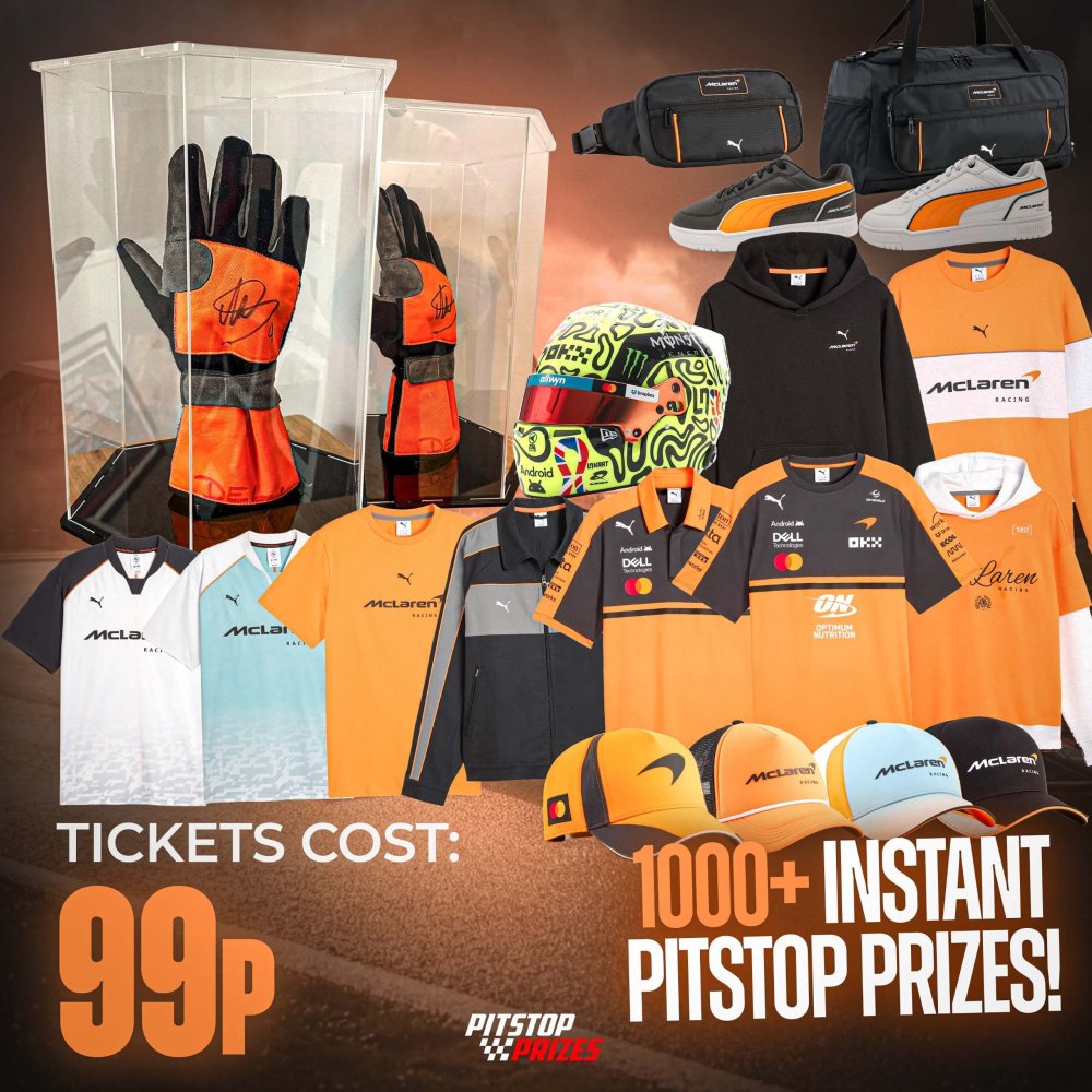 99p: SIGNED BY LANDO & CARLOS! 1000+ INSTANT PRIZES!