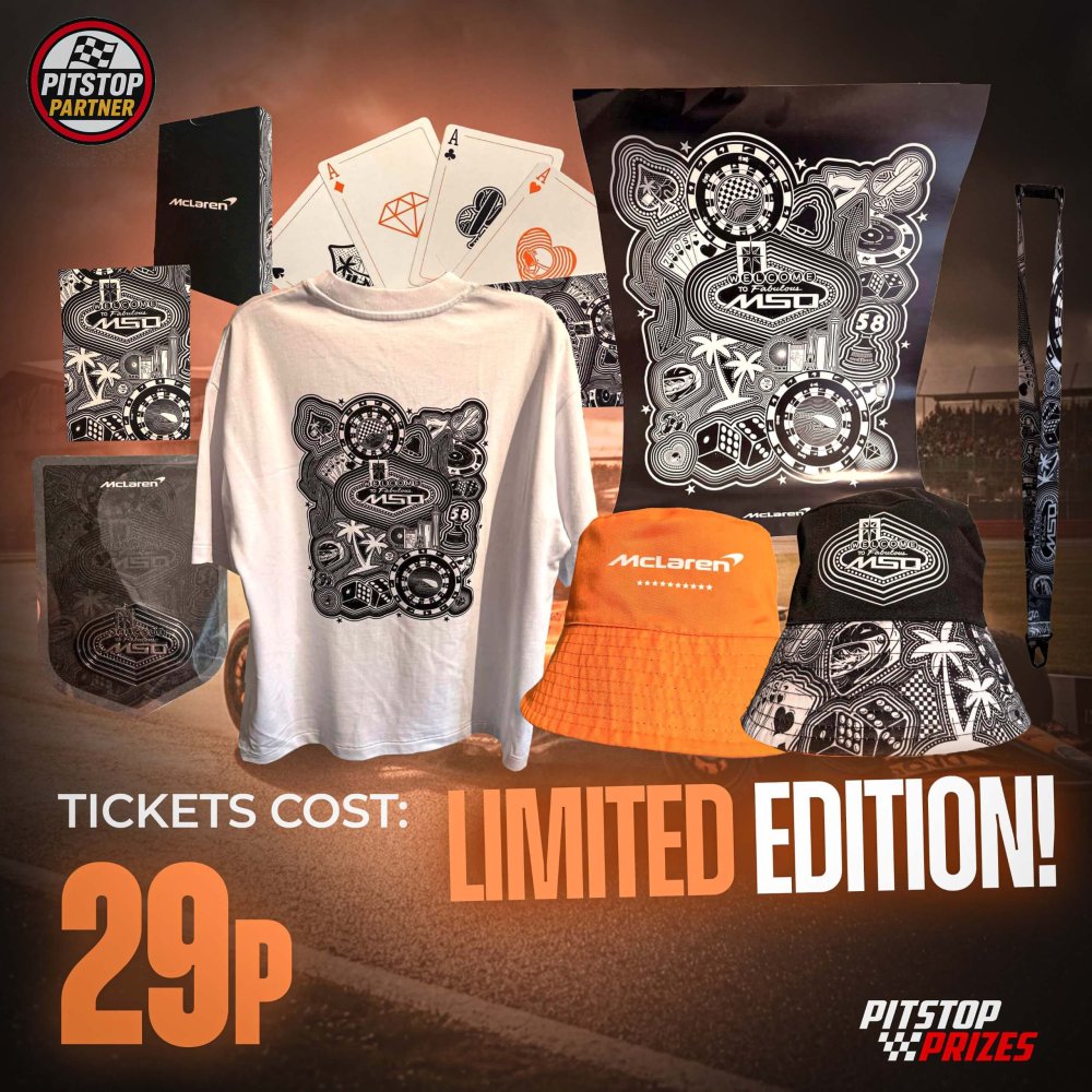 29p: MCLAREN PROJECT VIVA - LAS VEGAS SPECIAL EDITION MERCH BUNDLE!