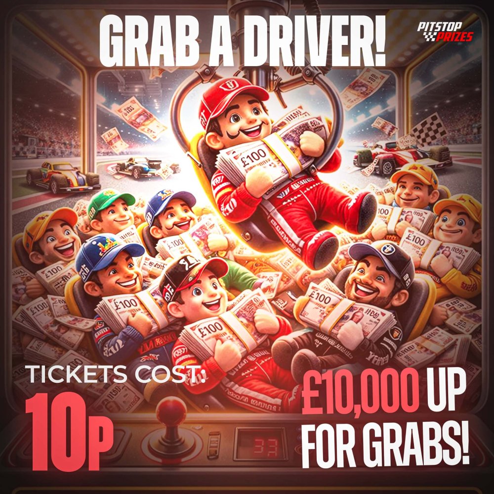 10p: GRAB A DRIVER! WIN £100! £10,000 UP FOR GRABS!