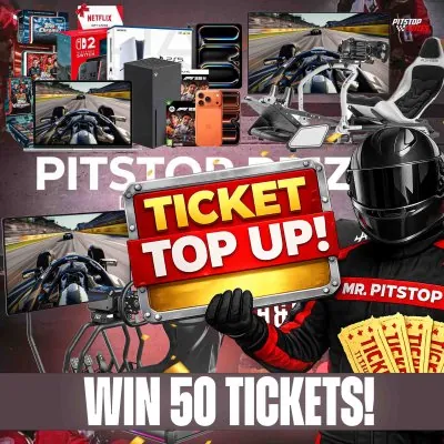 99p: TICKET TOP UP! 50 TICKETS INTO DRIVE TO THE PRIZE TECH COMP!