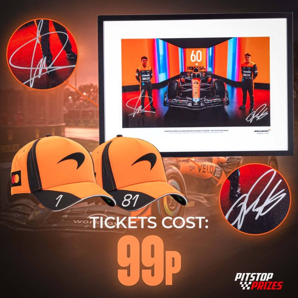 99p: SIGNED BY LANDO & OSCAR! INSTANT CAP PRIZES!