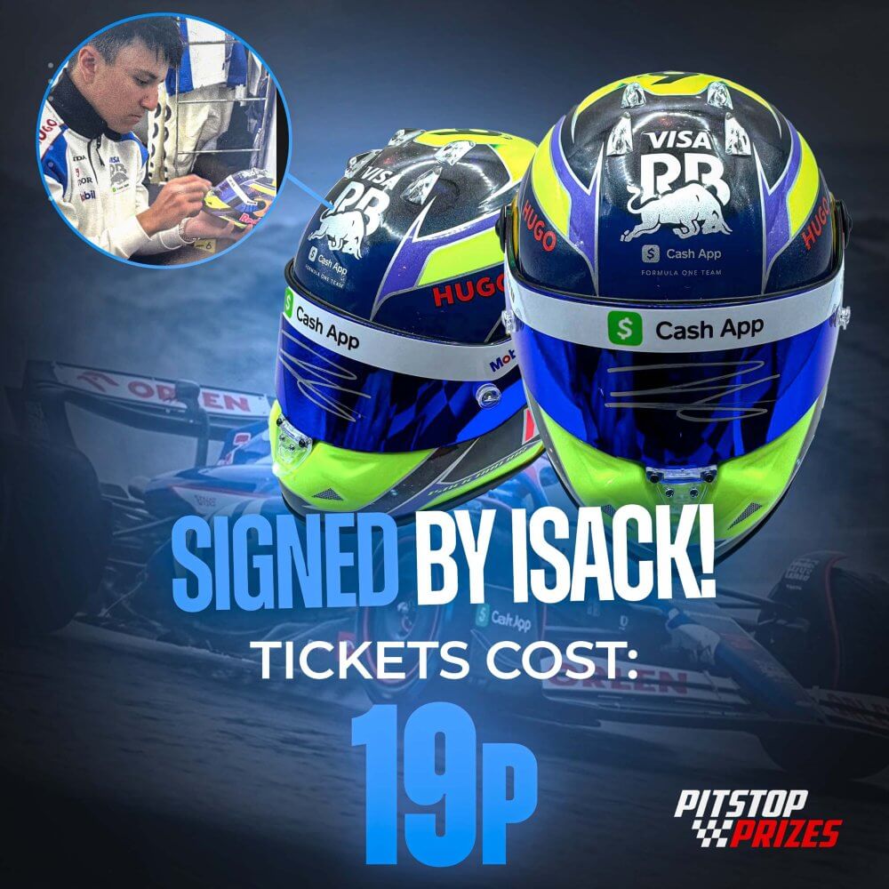 19p: SIGNED BY ISACK! 1:2 SCALE HELMET!