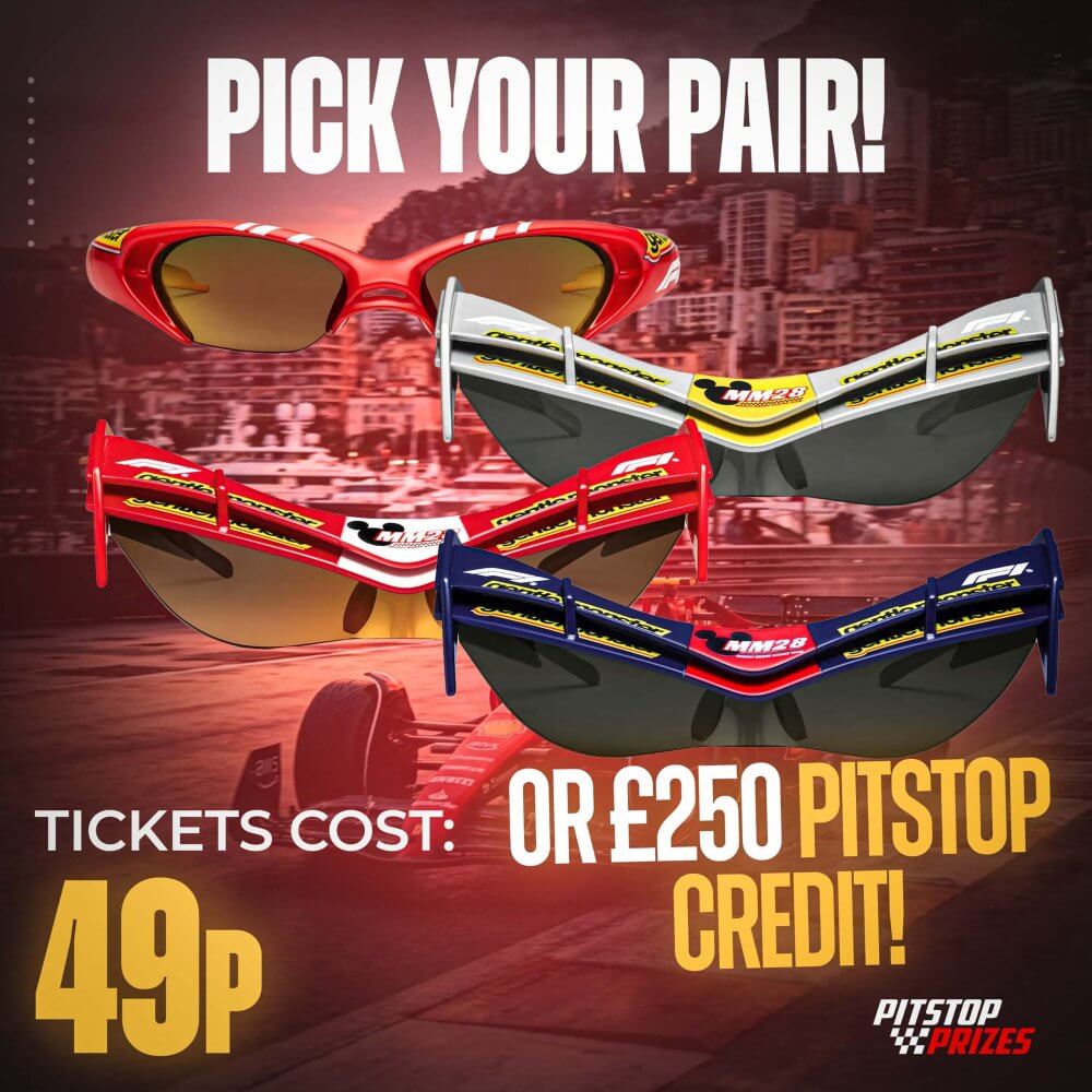 49p: GENTLE MONSTER WING SUNGLASSES! OR £250 PITSTOP CREDIT!