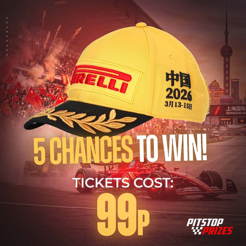 99p: CHINA PODIUM CAP! 5 CHANCES TO WIN!