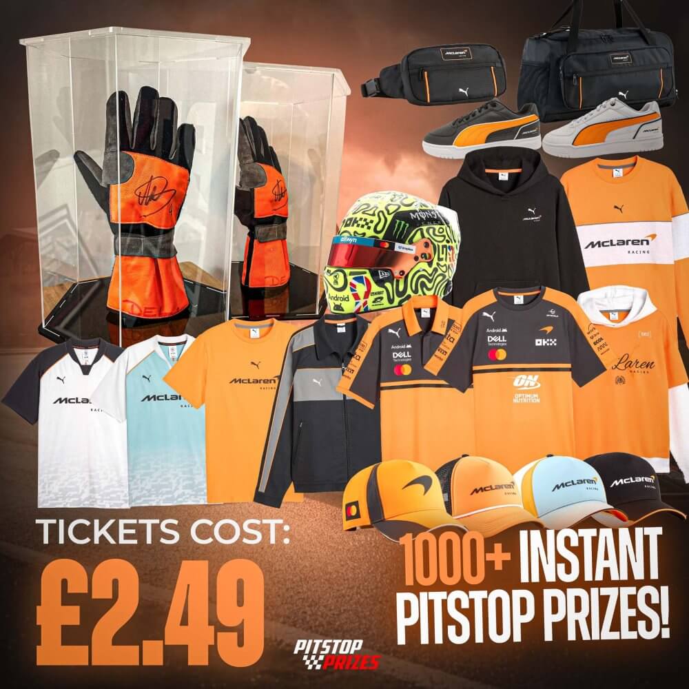 £2.49: SIGNED BY CARLOS & LANDO! 1000+ INSTANT PRIZES!