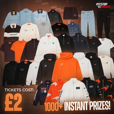£2: ALL NEW REISS x MCLAREN! £10,000 IN PRIZES!