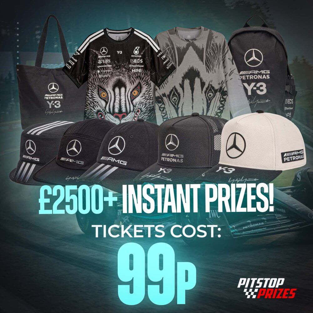 99P: ALL NEW Y-3 MERCEDES COLLECTION! £2500+ WORTH OF PRIZES!