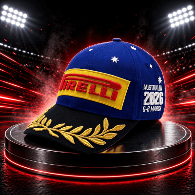 10p: AUSTRALIA SPECIAL PIRELLI PODIUM CAP!