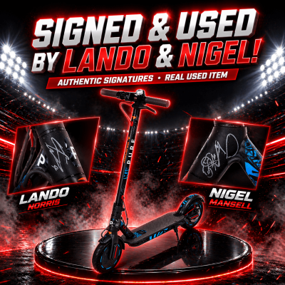 29P: USED BY LANDO - SIGNED BY NIGEL & LANDO!