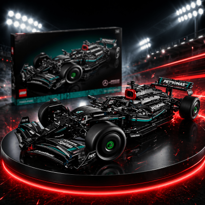 10P: MERCEDES LEGO SET!