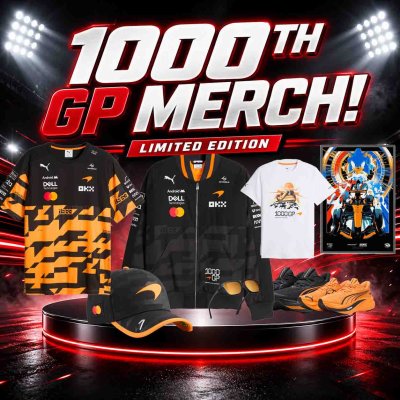 99P: SPECIAL EDITION 1000TH GP MERCH!