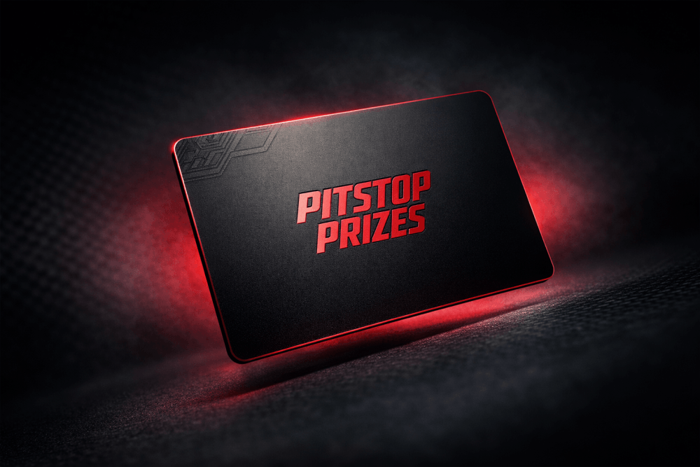 1P: PITSTOP PRIZES BLACK CARD!