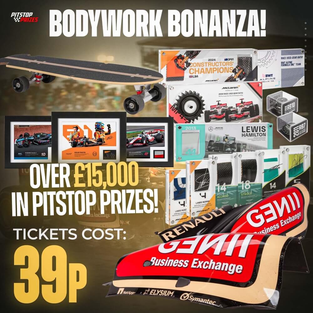 💥 39p: BODYWORK BONANZA! £15,000+ IN PRIZES! 💥