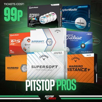 99p: PITSTOP PROS! GOLF BALLS BONANZA! ⛳🏁
