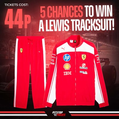 44P: PUMA FERRARI AUTHENTIC TRACKSUIT! 5 CHANCES TO WIN!