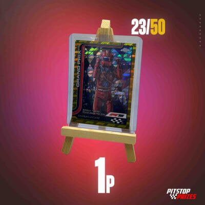 1p: CHARLES LOGO FRACTOR 23/50!