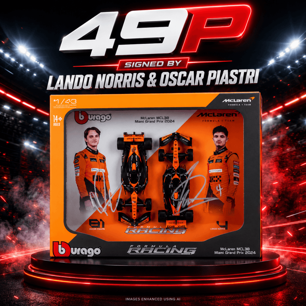49P: SIGNED BY LANDO & OSCAR!