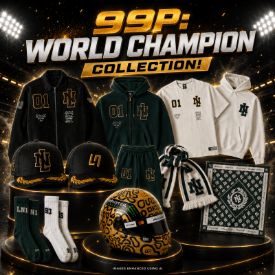 99P: LN WORLD CHAMPION MERCH! INSTANT PRIZES!