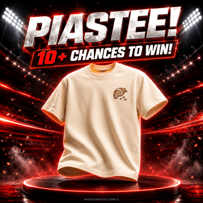 81P: PASTRY PIASTEE! 10+ CHANCES TO WIN!