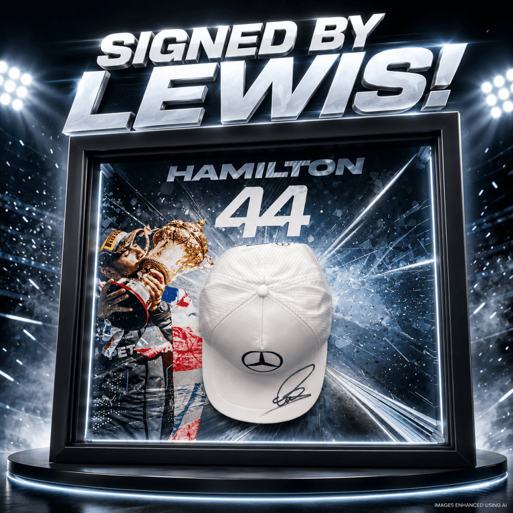 £4: SIGNED BY LEWIS!