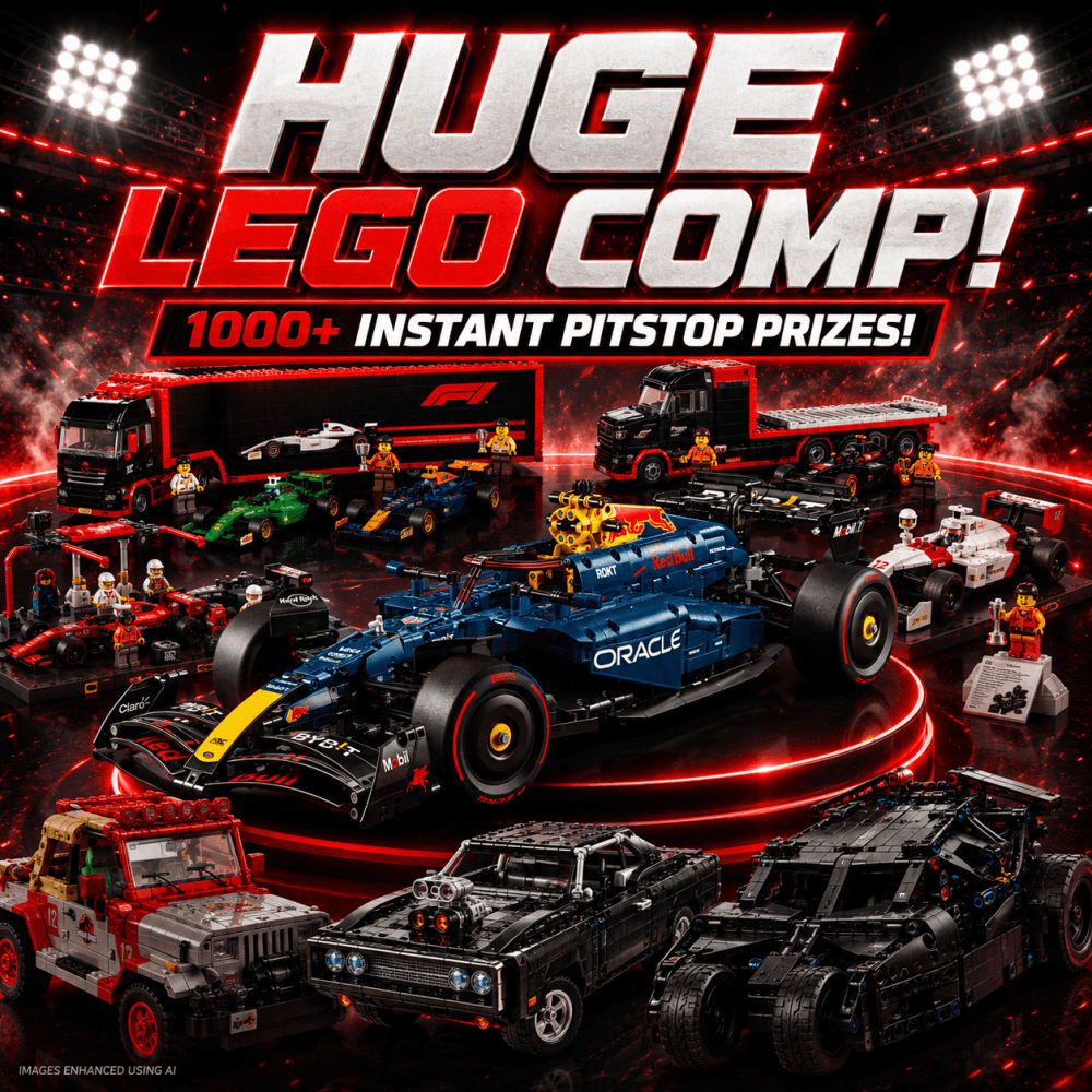 £1: BIG LEGO COMP! 1000+ INSTANT PRIZES TO WIN!