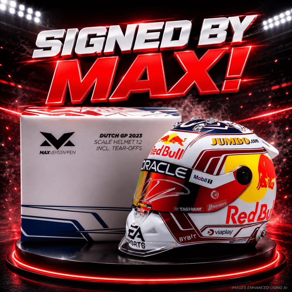 £10: SIGNED BY MAX!