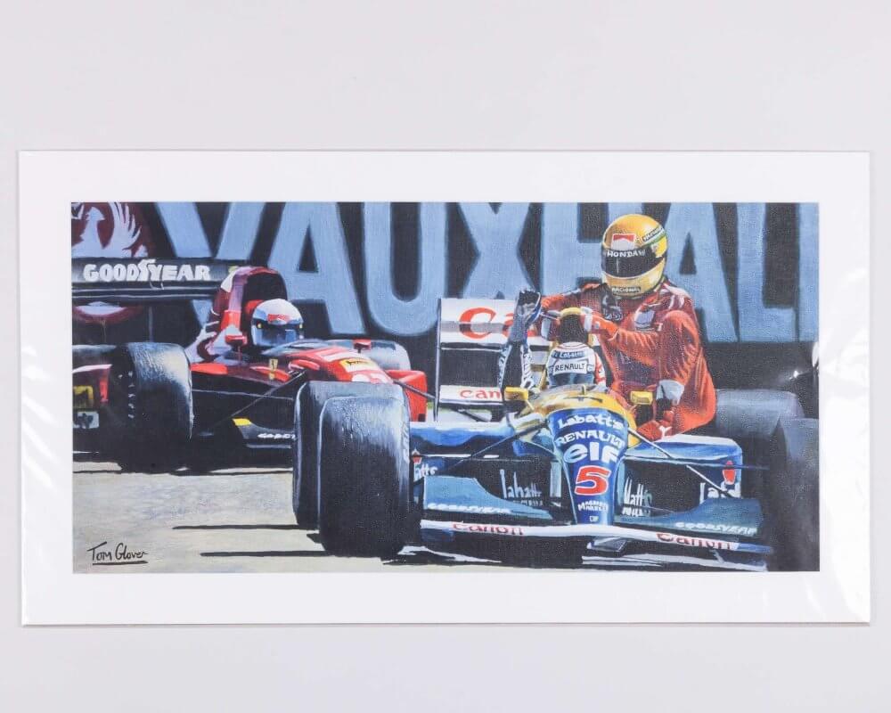 £3: 'TAXI FOR SENNA' PRINT - Image 2