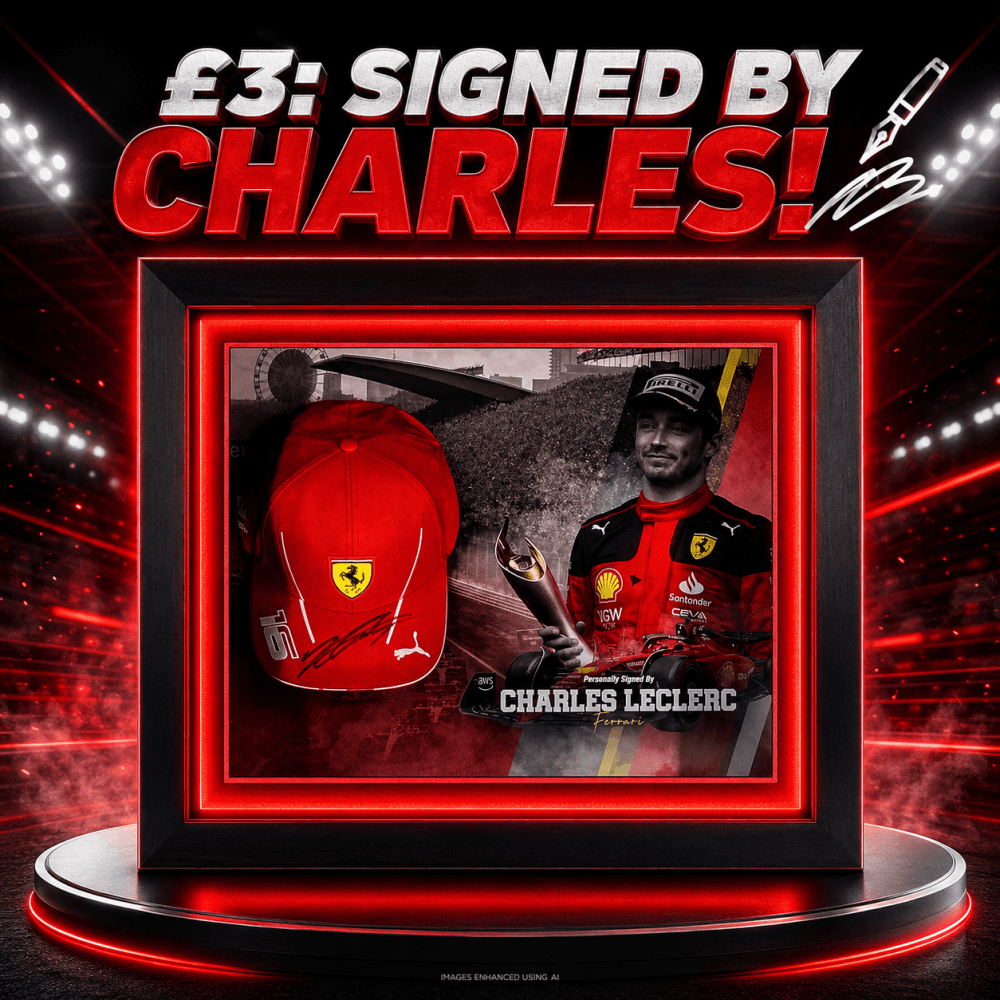 £3: SIGNED BY CHARLES!