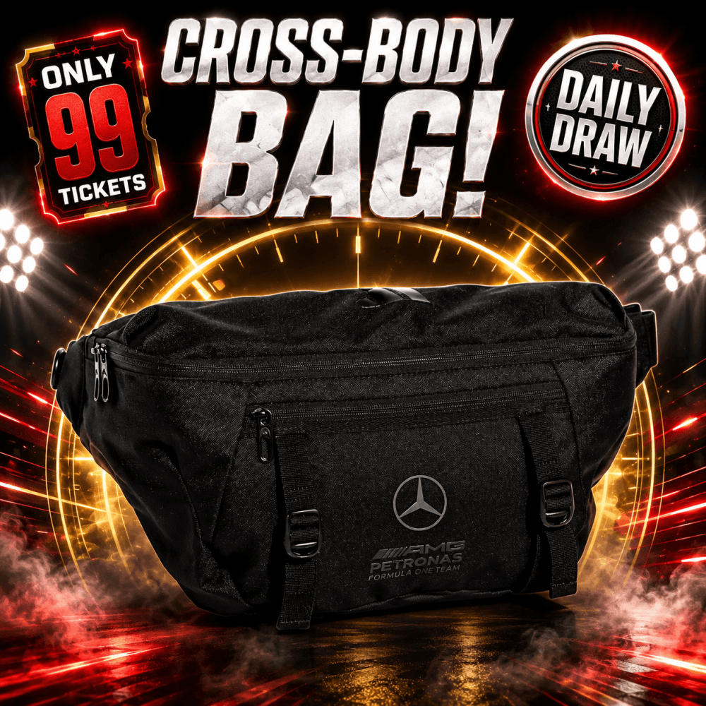 65p: MERCEDES CROSS BODY BAG!