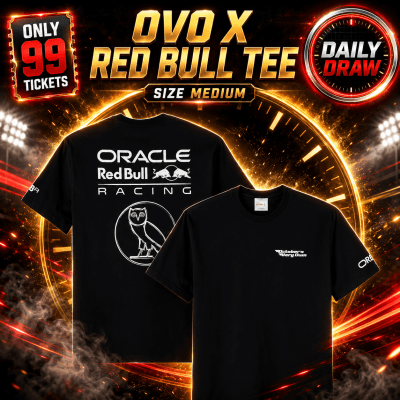 £1.49: OVO X RED BULL RACING SIZE MEDIUM!