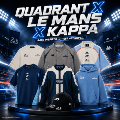 £2: QUADRANT x KAPPA x LE MANS MERCH!