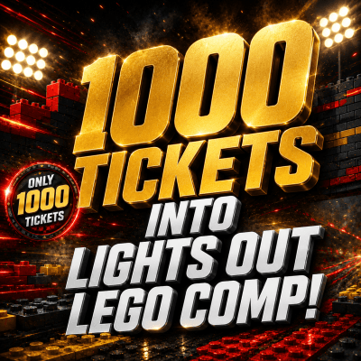 £1.20: 1000 TICKETS INTO LEGO LIGHTS OUT COMP!